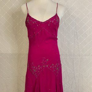 Stenay sexy women's Fuchsia mid dress